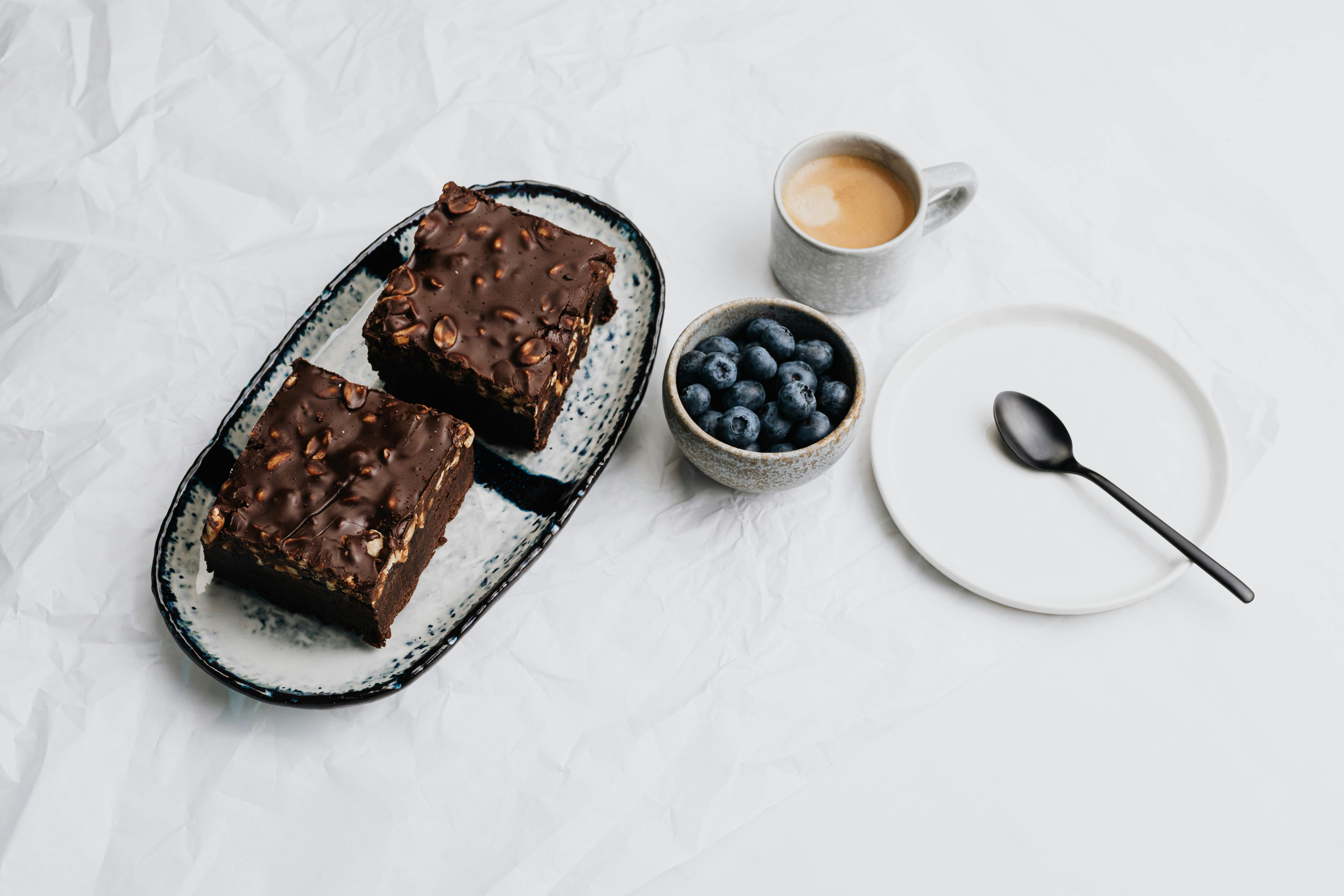 Brownie Fit con Proteína Vegetal de Chocolate 